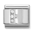 Nomination Composable Silver CZ Letter H Charm 330301/08