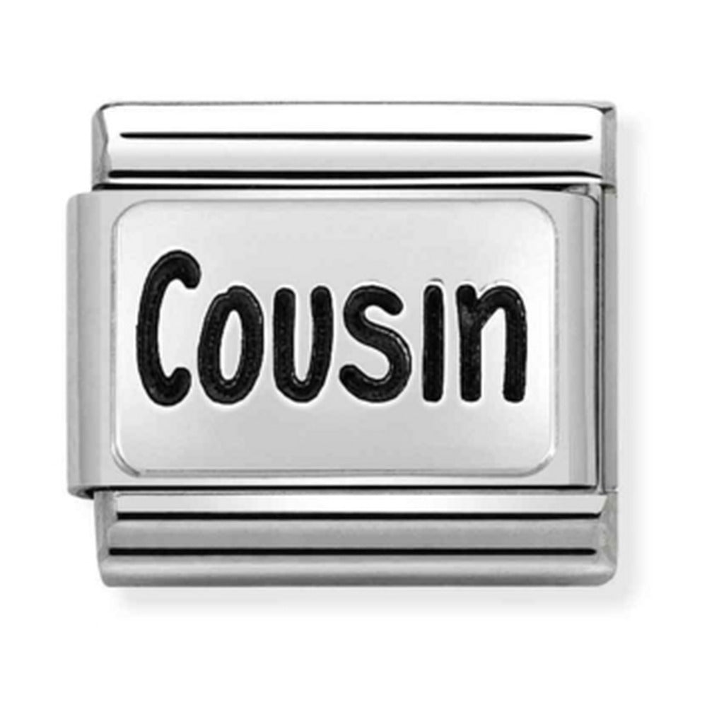 Nomination Composable Silver Cousin Charm 330109/12