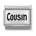 Nomination Composable Silver Cousin Charm 330109/12