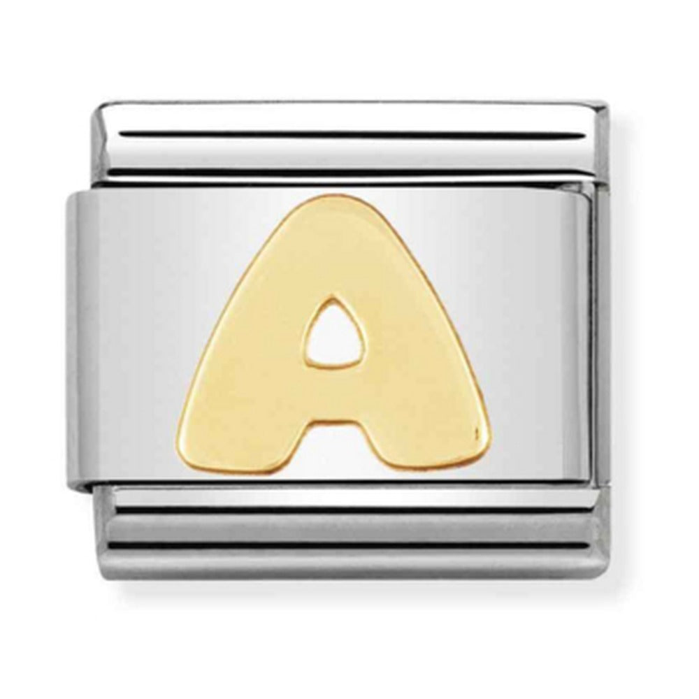 Nomination Composable Gold Letter A Charm 030101/01