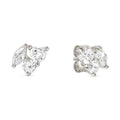 Nomination Colour Wave Silver 3-CZ Stud Earrings 149887/031
