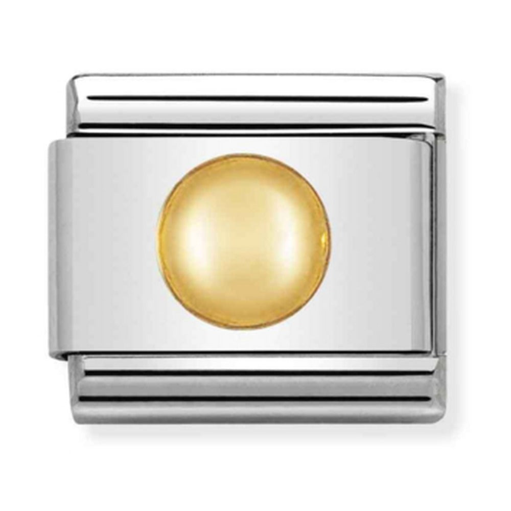 Nomination Composable Gold Big Dot Charm 030110/13