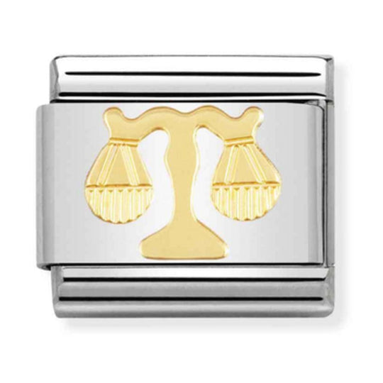 Nomination Composable Gold Libra Charm 030104/07