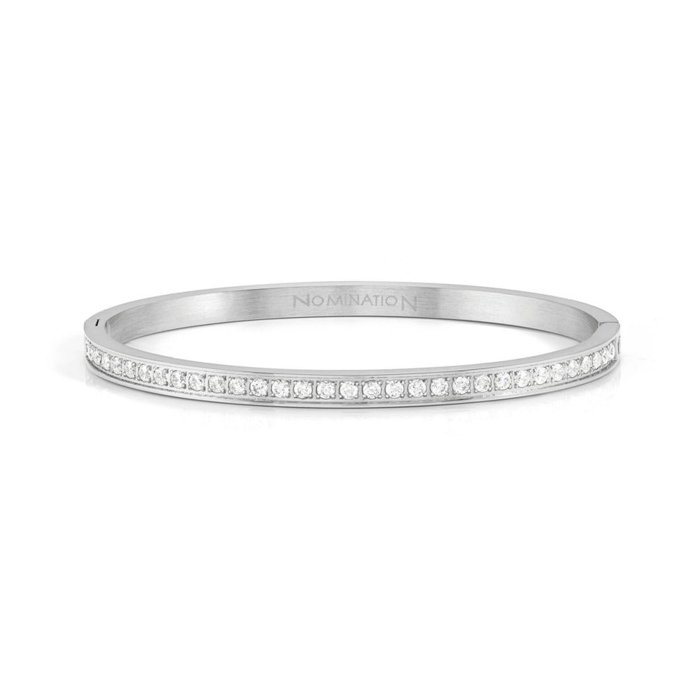 Nomination Pretty Bangles CZ in Steel