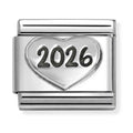 Nomination Composable Silver Heart 2026 Charm 330101/97