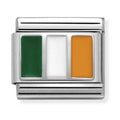 Nomination Composable Silver Ireland Flag Charm 330207/06