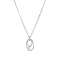 Nomination My Rebel Art Silver CZ Oval Necklace 242806/053