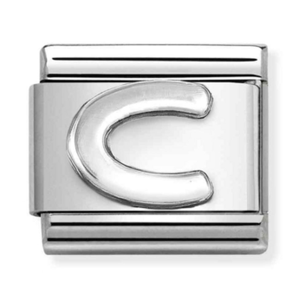 Nomination Composable Silver Letter C Charm 330113/03
