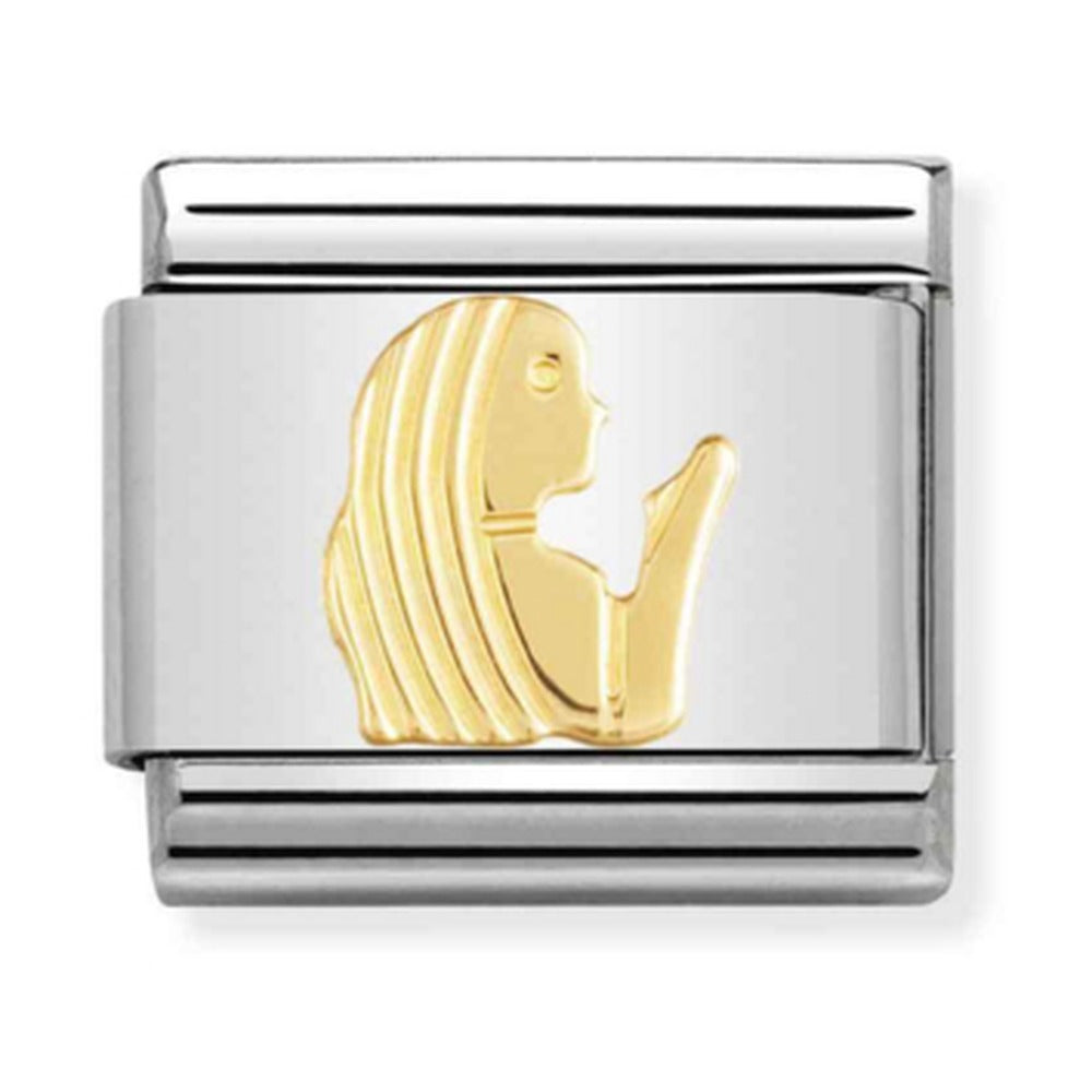 Nomination Composable Gold Zodiac Virgo Charm 030104/06