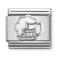 Nomination Composable Silver Pint of Beer Charm 330202/34