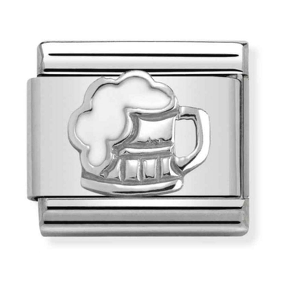 Nomination Composable Silver Pint of Beer Charm 330202/34