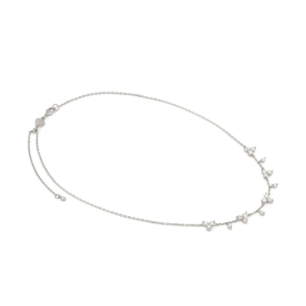 Nomination Silver Life Bouquet CZ Necklace