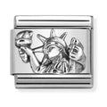 Nomination Composable Silver Statue Of Liberty Charm 330105/34
