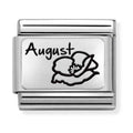 Nomination Composable Silver August Flower Charm 330112/20