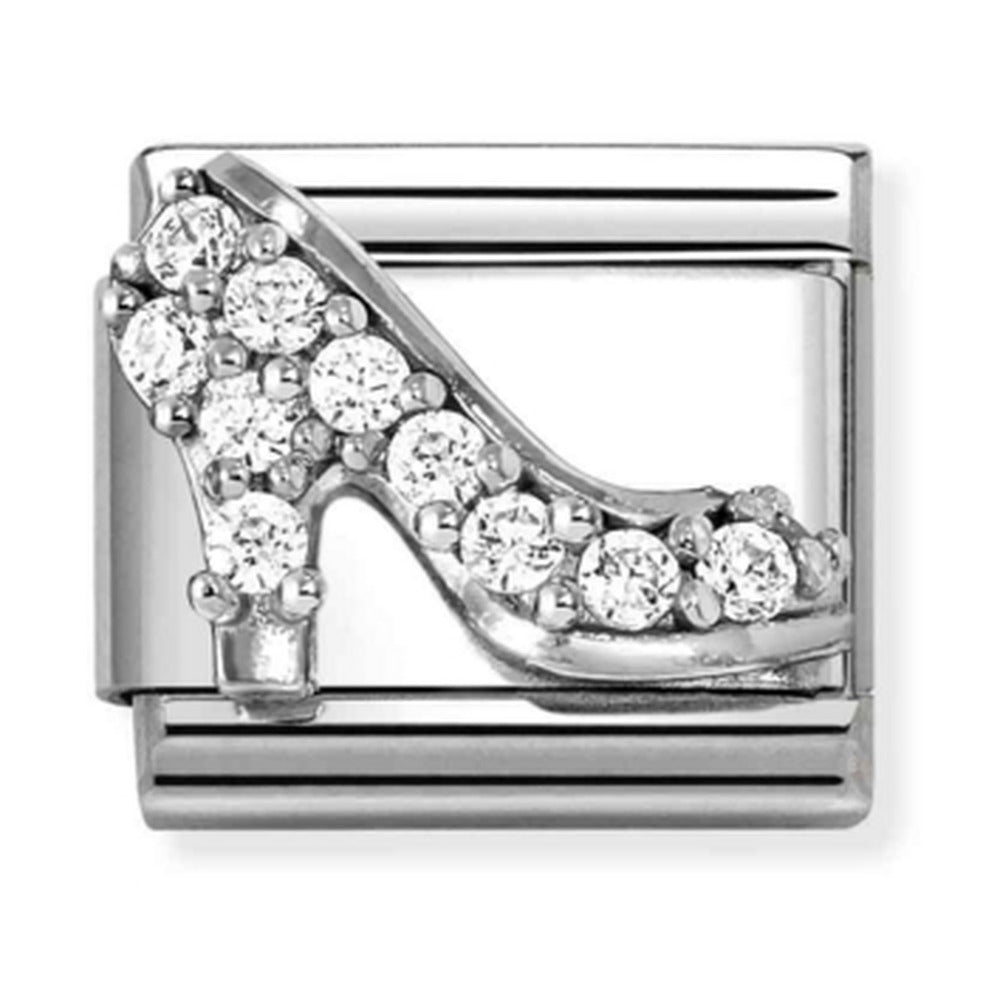 Nomination Composable Silver CZ High Heel Charm 330328/23