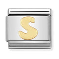 Nomination Composable Gold Letter S Charm 030101/19