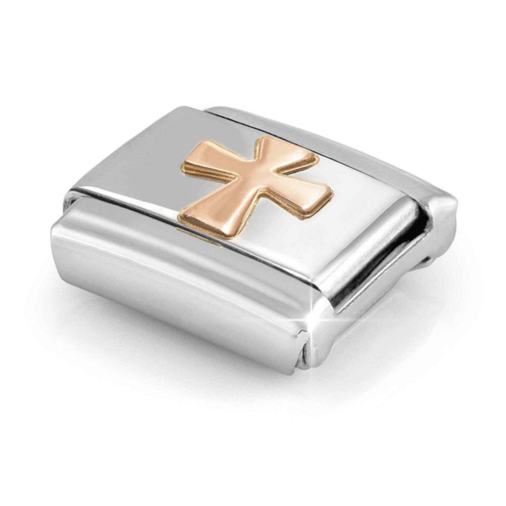 Nomination Composable Rose Gold Cross Charm 430104/56