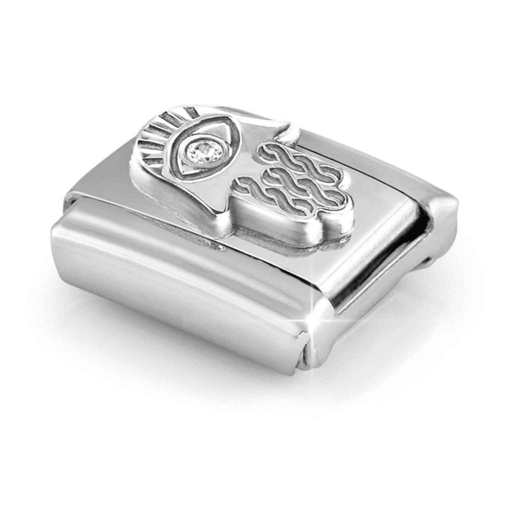 Nomination Silver CZ Hand Of Fatima Charm 330311/16