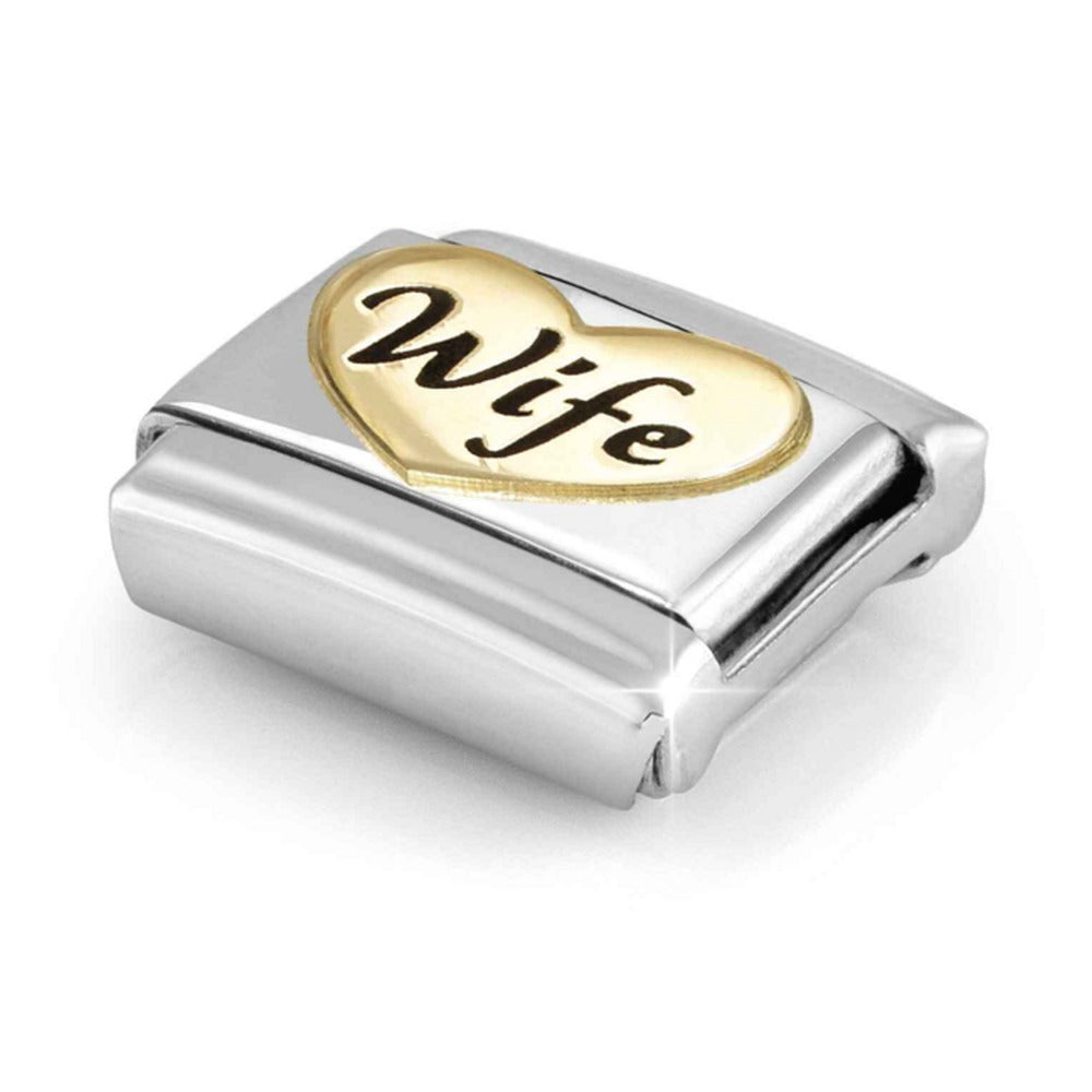 Nomination Composable Gold Wife Charm 030285/82