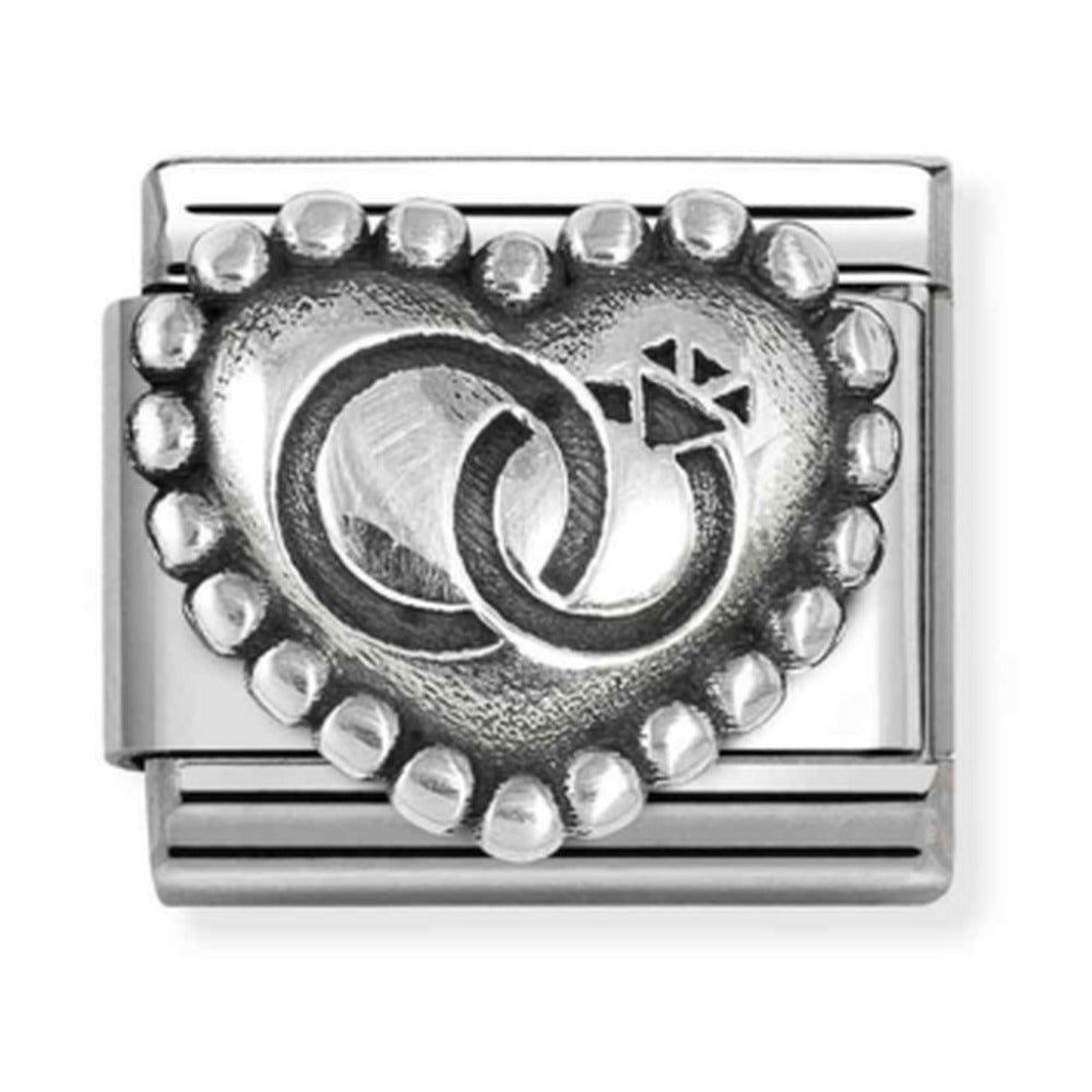Nomination Composable Silver Wedding Rings Charm 330101/90