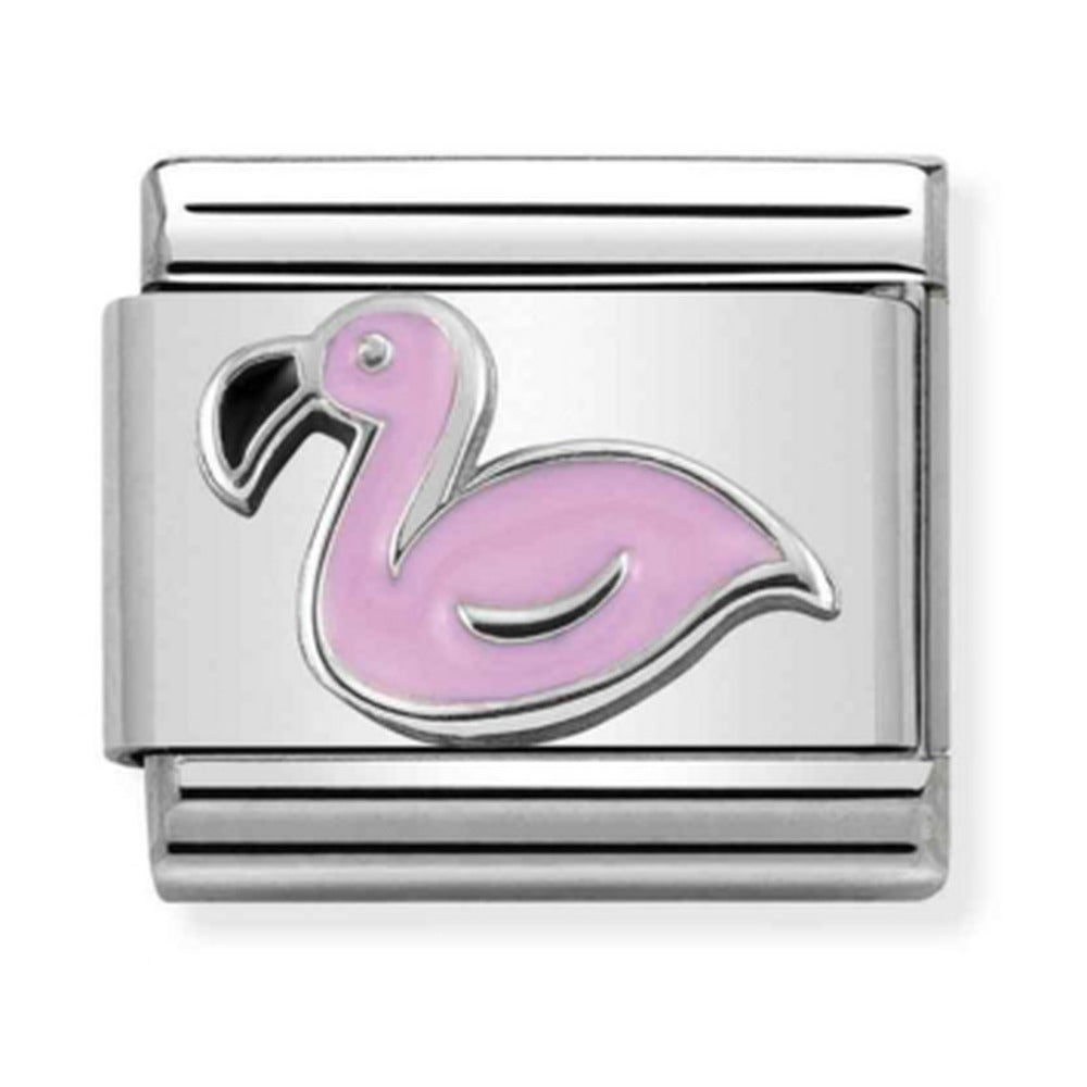 Nomination Composable Silver Flamingo Charms 330202/43