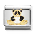 Nomination Composable Gold Panda Charm 030212/39