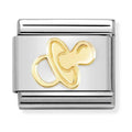 Nomination Composable Gold Pacifier Charm 030162/70