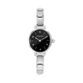 Nomination Paris Oval Black Dial Bracelet Watch 076038/012