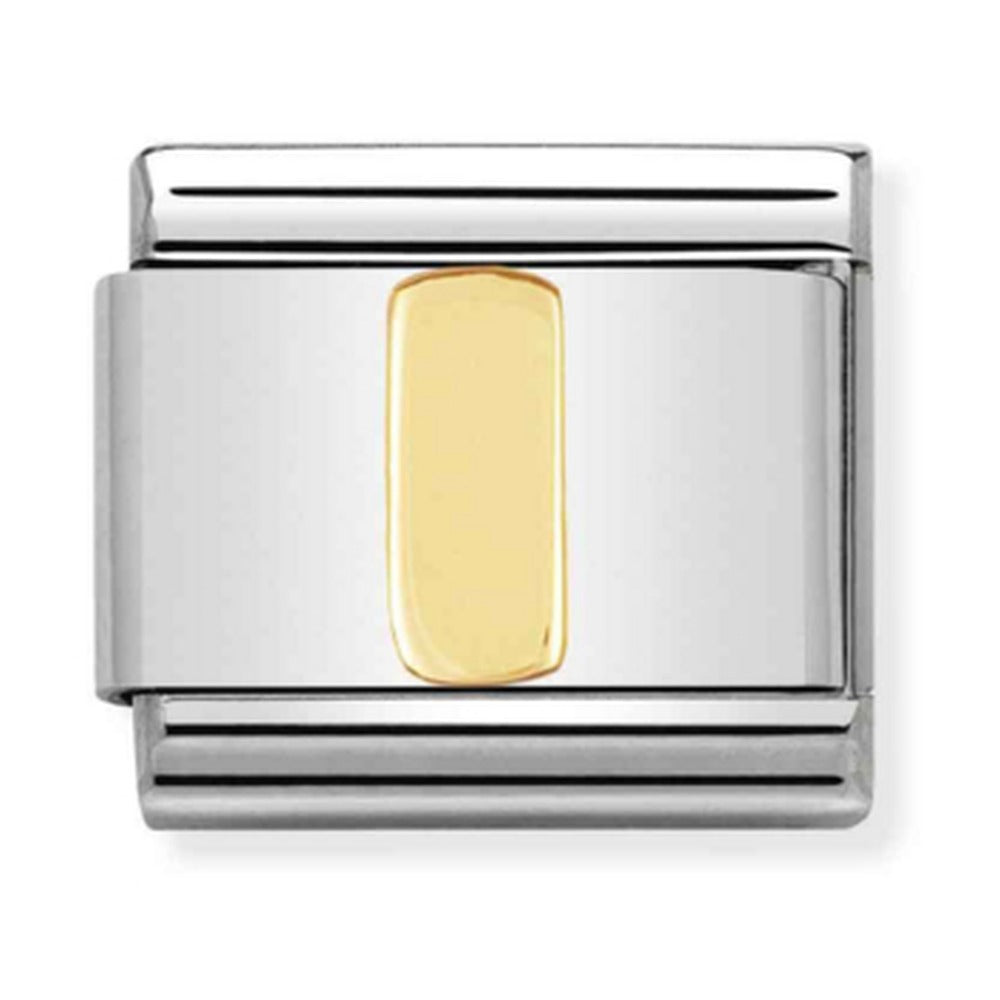 Nomination Composable Gold Letter I Charm 030101/09