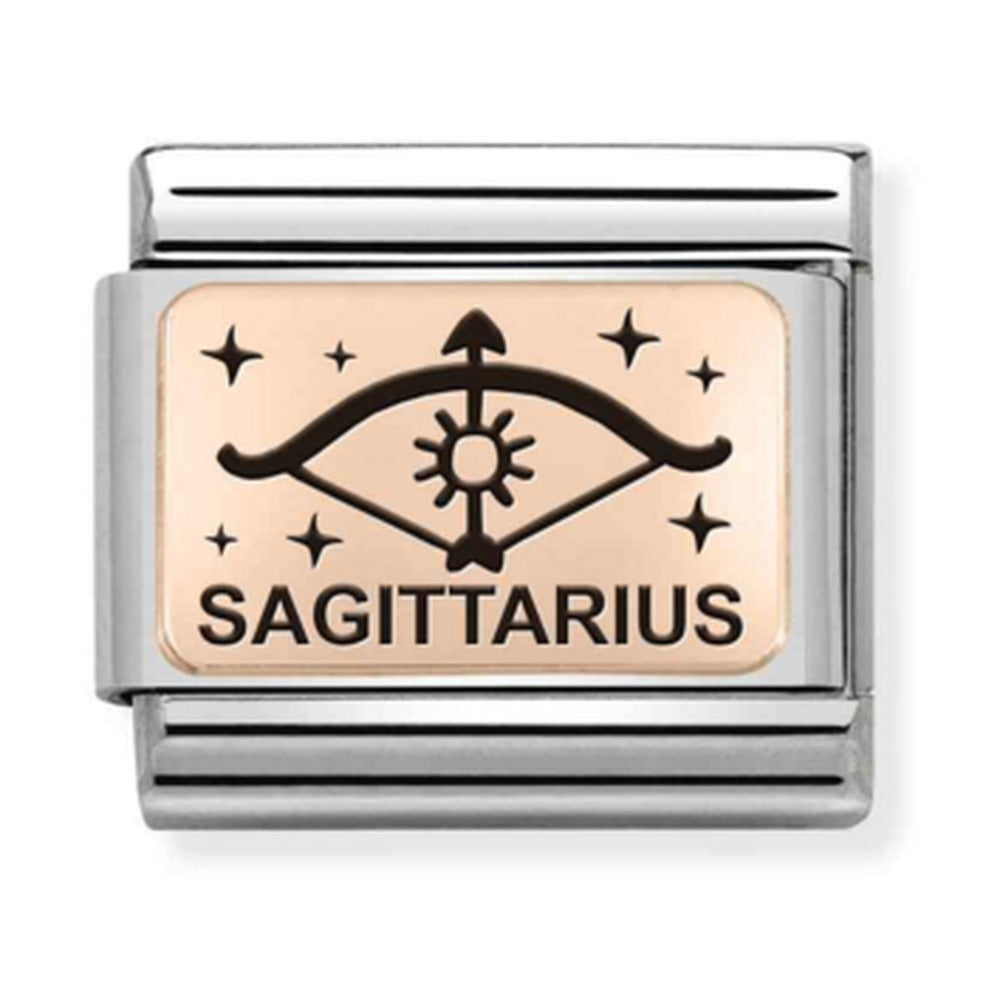 Nomination Composable Classic Rose Gold SaggItarius Charm