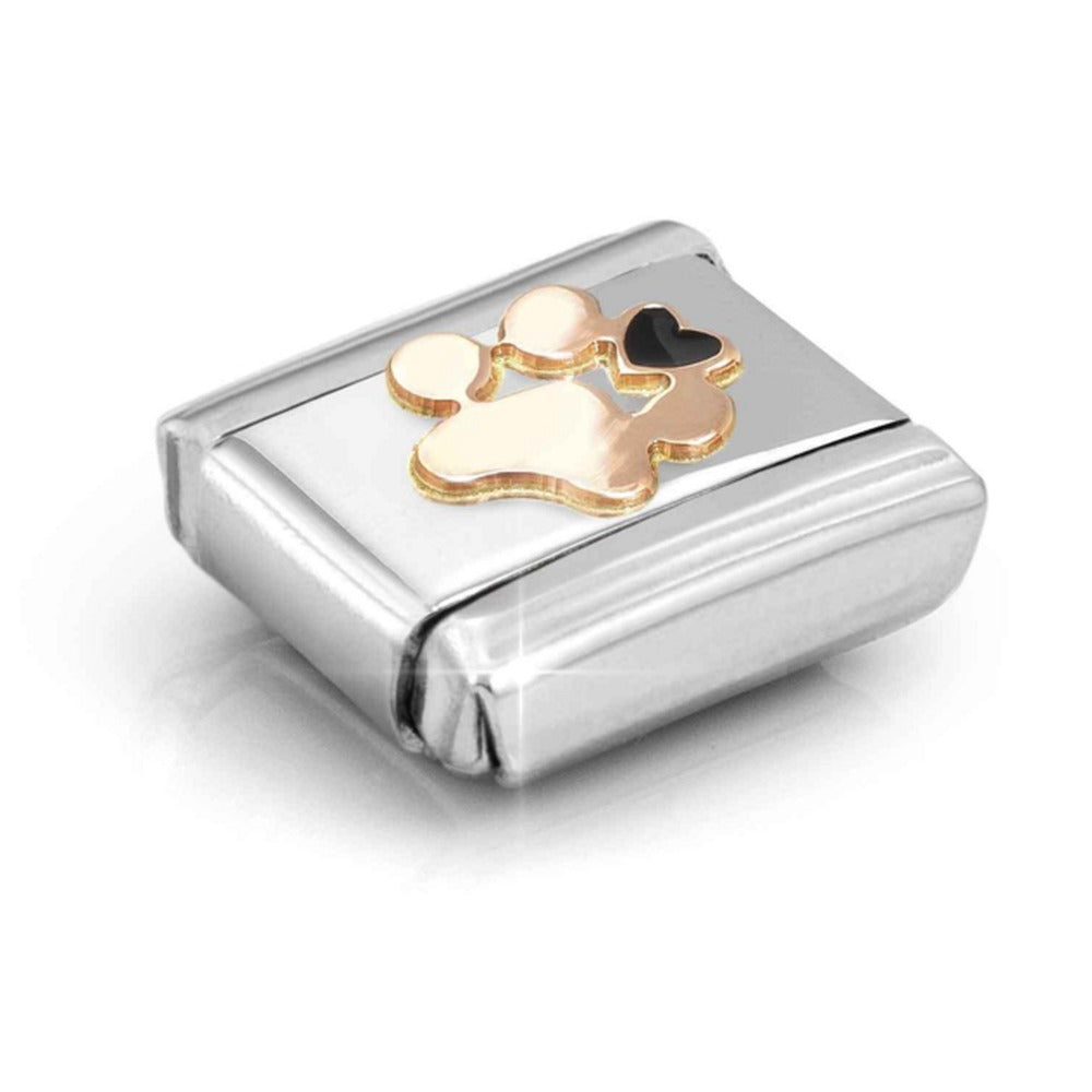 Nomination Composable Rose Gold DOG PAWPRINT Charm 430202/18