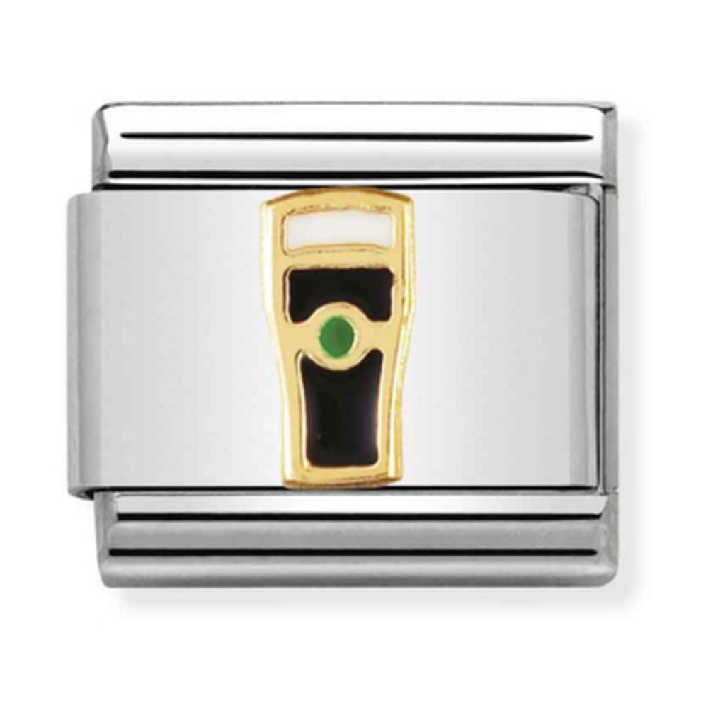 Nomination Composable Gold Guiness Charm 030250/04