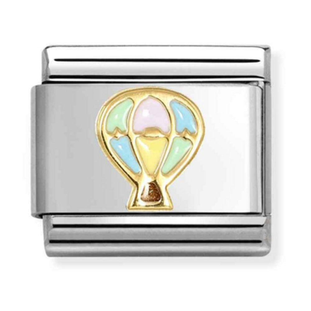 Nomination Composable Gold Hot Air Balloon Charm 030285/66