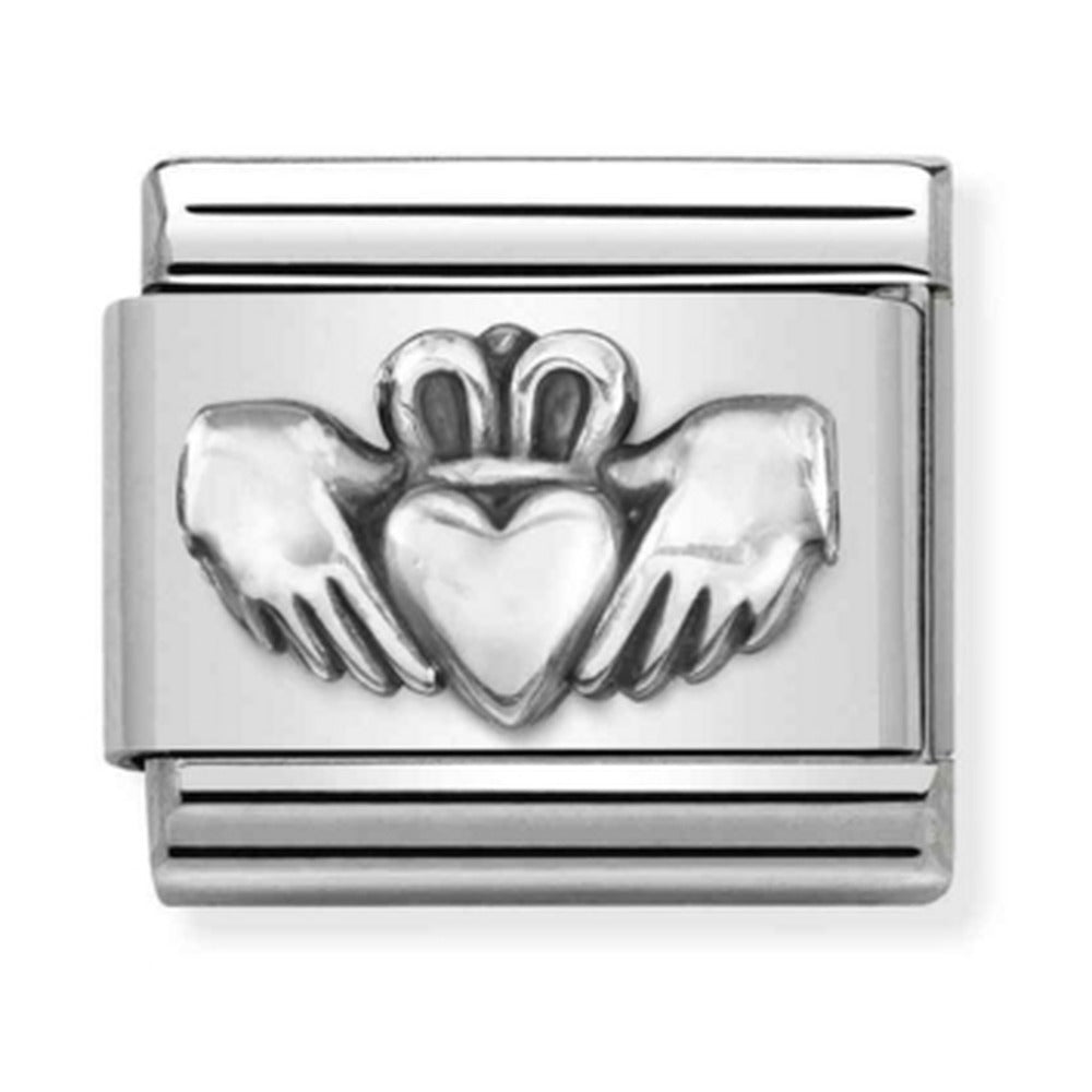 Nomination Composable Silver Claddagh Charm 330101/53