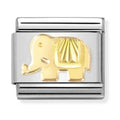 Nomination Composable Gold ELEPHANT Charm 030149/50