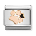 Nomination Composable Rose Gold DOG PAWPRINT Charm 430202/18