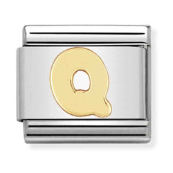 Nomination Composable Gold Letter Q Charm 030101/17