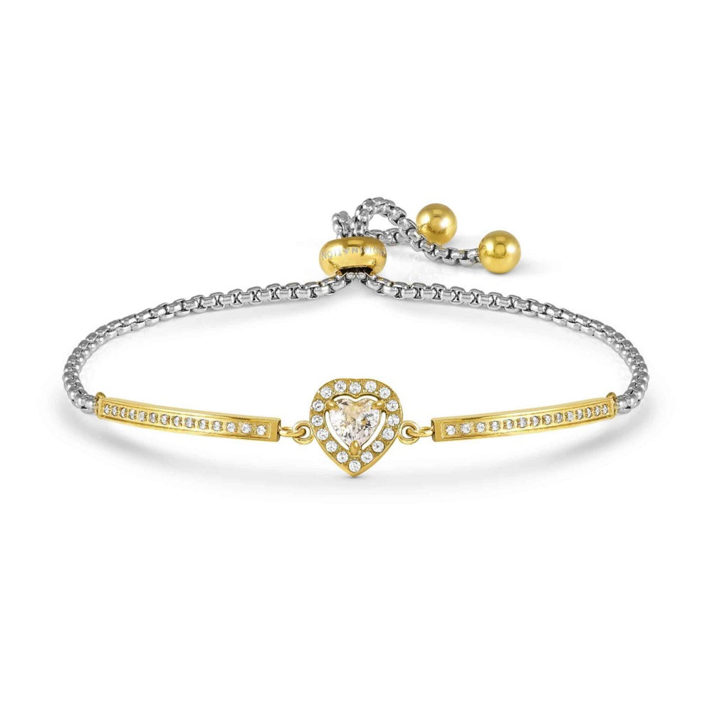 Nomination Royal Dream Heart Bracelet Stainless Steel Golden PVD