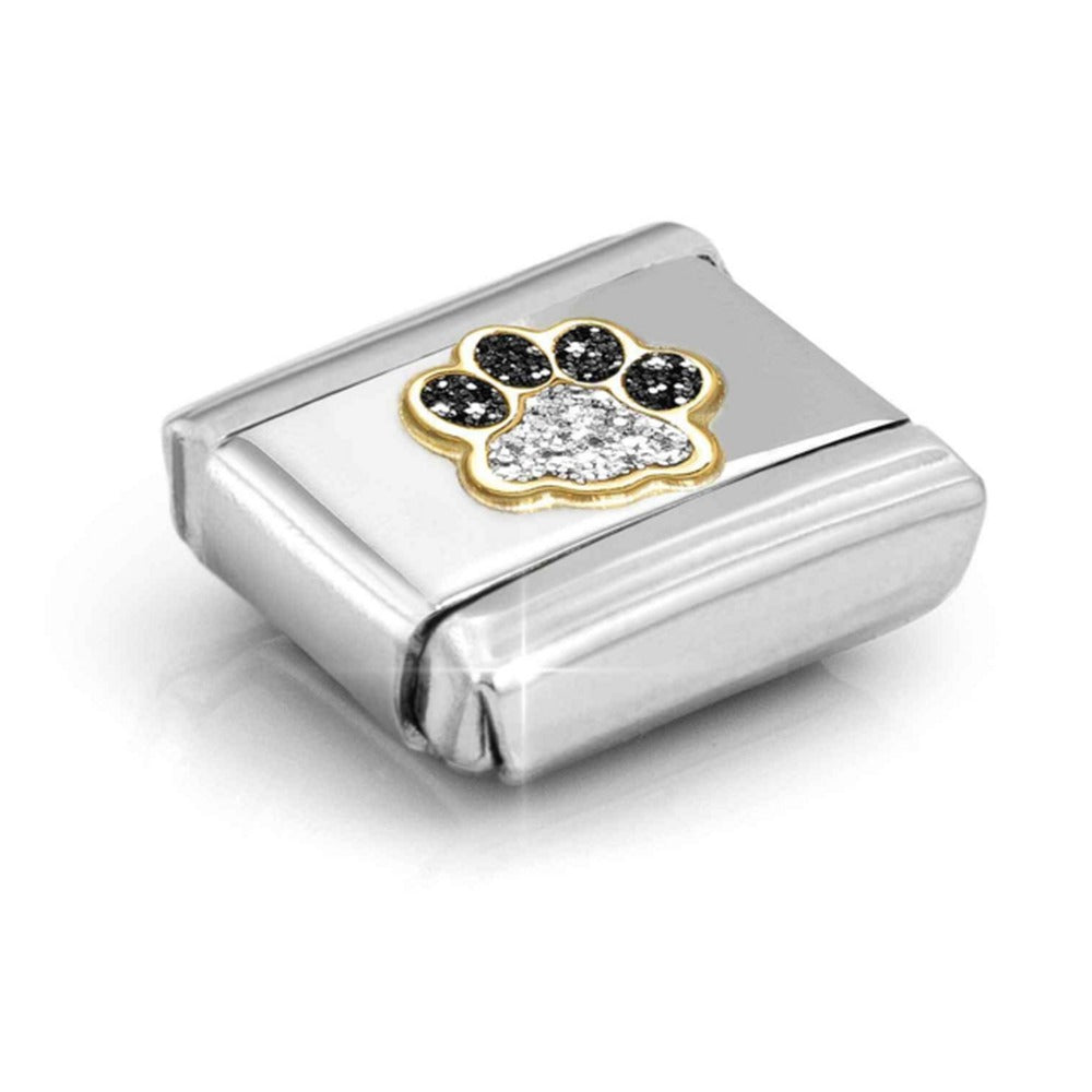 Nomination Composable Gold Glitter Pawprint Charm 030220/22