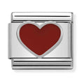 Nomination Composable Silver Red Heart Charm 330202/17