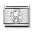 Nomination Composable Silver CZ Letter O Charm 330301/15