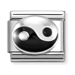 Nomination Composable Silver Yin Yang Charm 330204/28