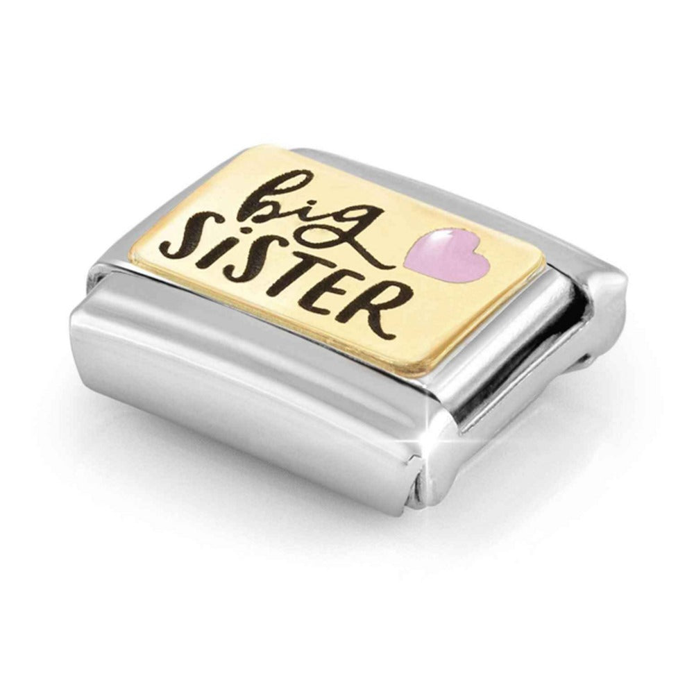 Nomination Composable Gold Big Sister Charm 030289/05