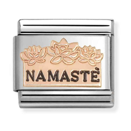Nomination Composable Rose Gold Namaste` Charm 430202/43 *