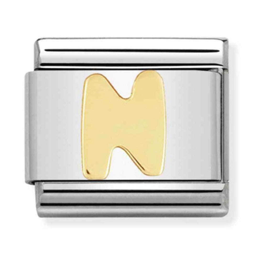 Nomination Composable Gold Letter N Charm 030101/14