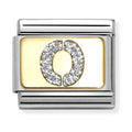 Nomination Composable Gold Glitter Letter O Charm 030291/15