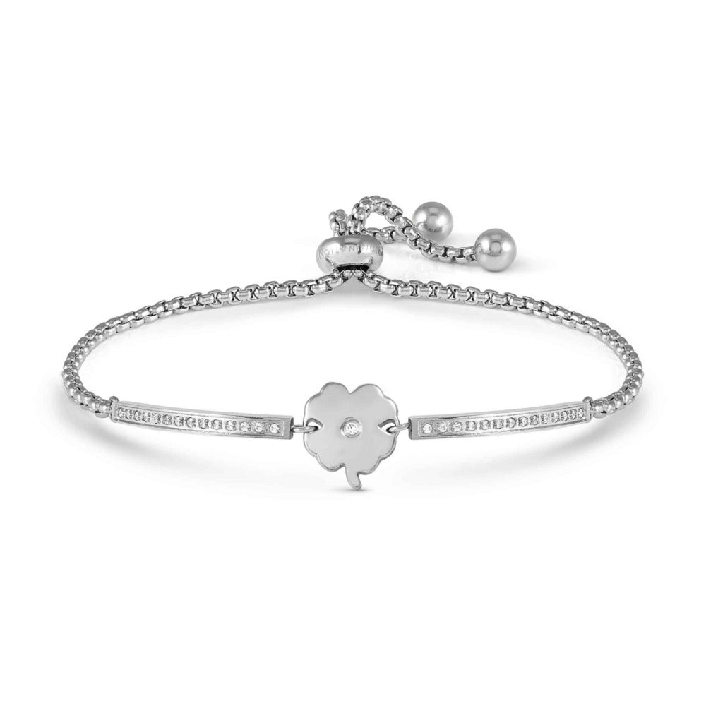 Nomination Milleluci Refined Edition-Clover CZ Bracelet