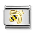 Nomination Composable Gold DIAMOND CUT BEE Charm 030285/64