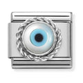 Nomination Composable Silver Greek Eye Charm 330506/18