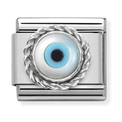 Nomination Composable Silver Greek Eye Charm 330506/18